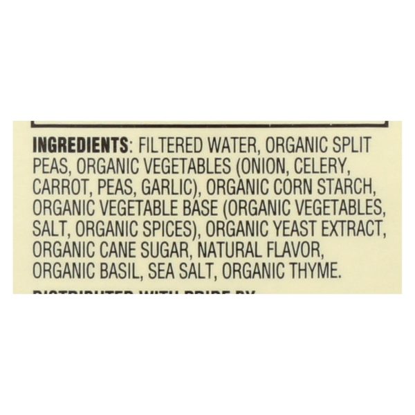 Dr. Mcdougall s Organic Split Pea Lower Sodium Soup - Case Of 6 - 17.6 Oz. Online - Image 4