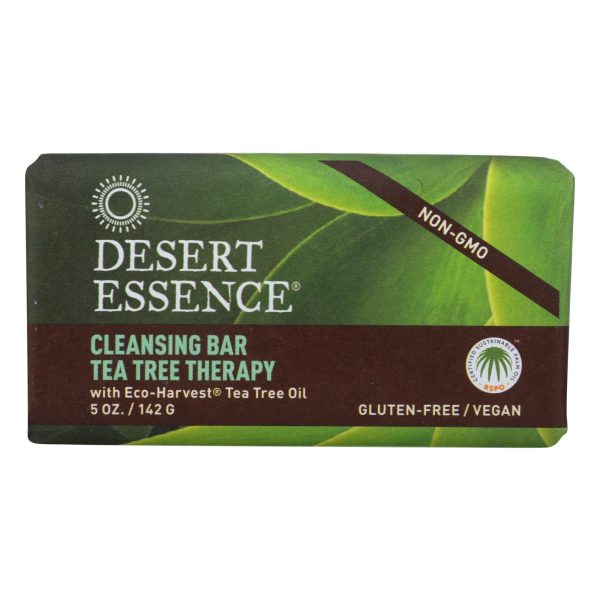 Desert Essence - Bar Soap - Tea Tree Therapy - 5 Oz Online Sale