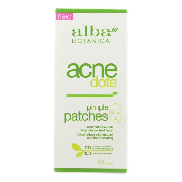 Alba Botanica - Acnedote Pimple Patches - 40 Count Supply