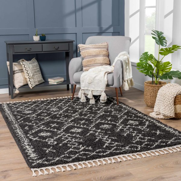 Godalming Black Plush Carpet Cheap - Image 3