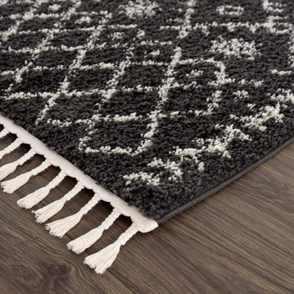 Godalming Black Plush Carpet Cheap - Image 2